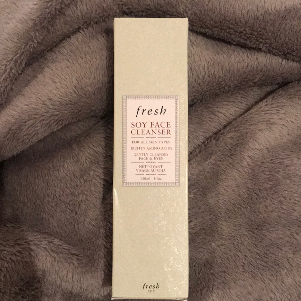 New fresh soy cleanser